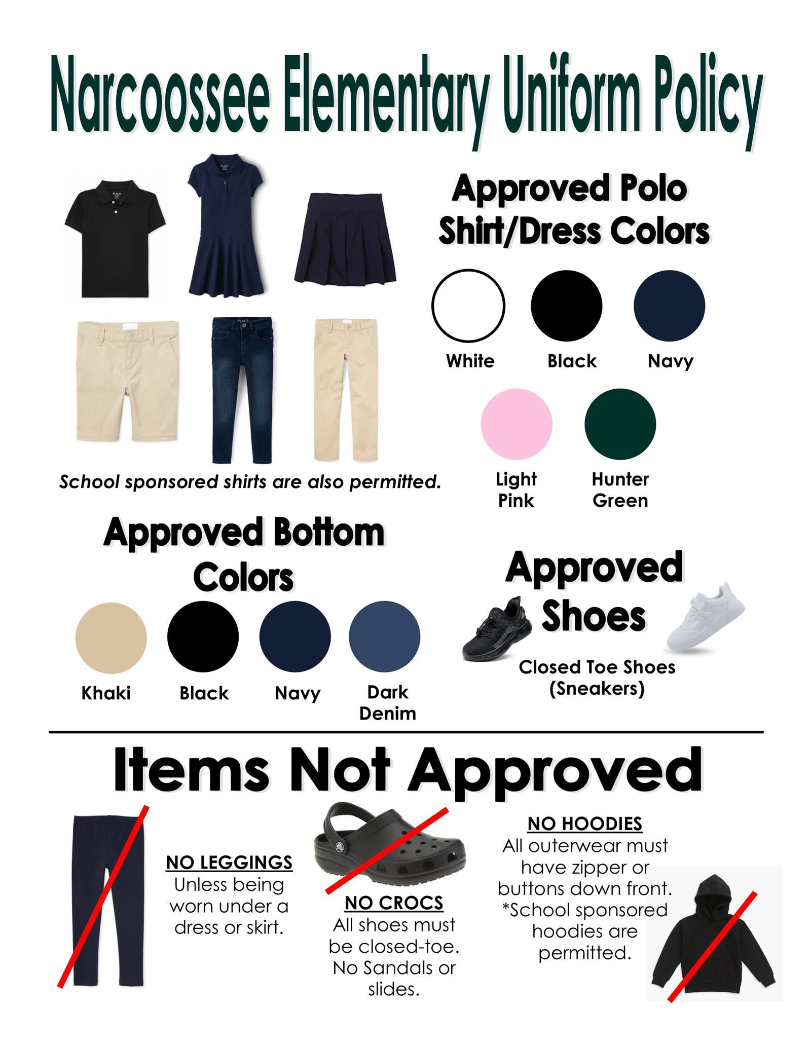 Picture of uniform guidelines. Picture of uniform guidelines.